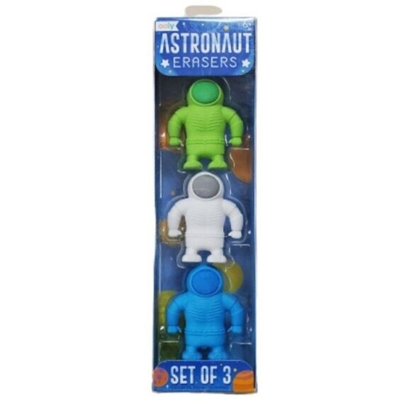Astronaut Erasers by Ooly - Picture 2 of 8